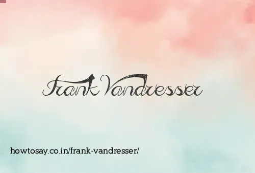 Frank Vandresser