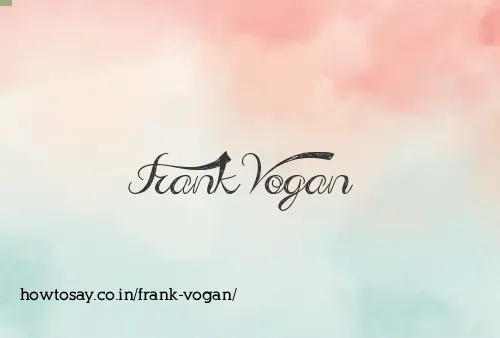 Frank Vogan