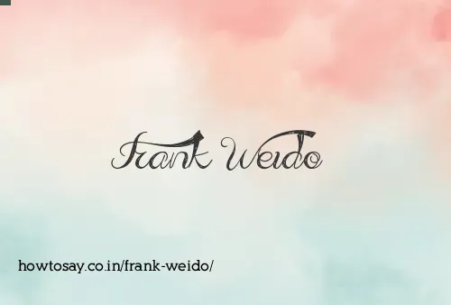 Frank Weido