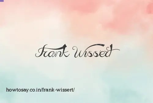 Frank Wissert