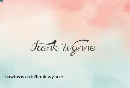 Frank Wynne