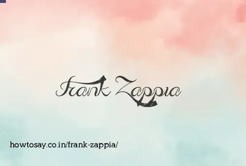 Frank Zappia