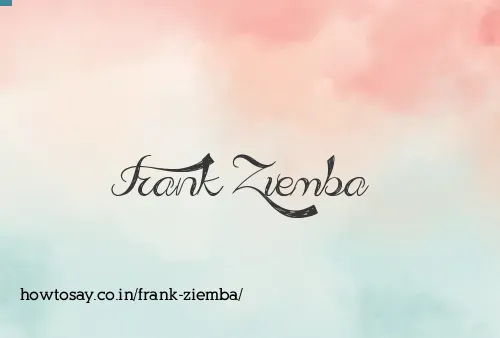 Frank Ziemba