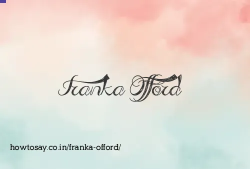 Franka Offord