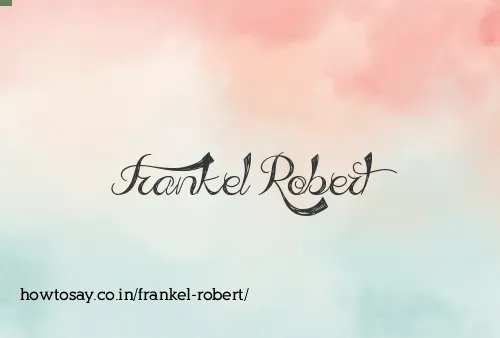 Frankel Robert