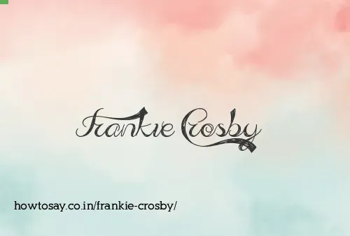 Frankie Crosby