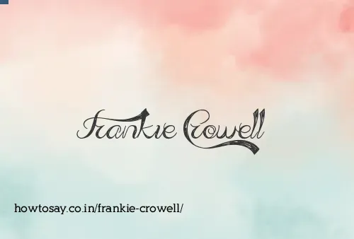 Frankie Crowell