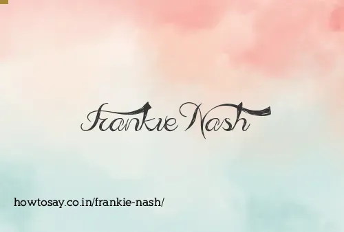 Frankie Nash
