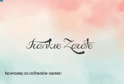 Frankie Zarate