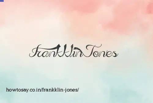 Frankklin Jones