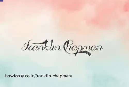 Franklin Chapman