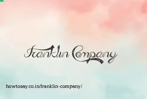 Franklin Company