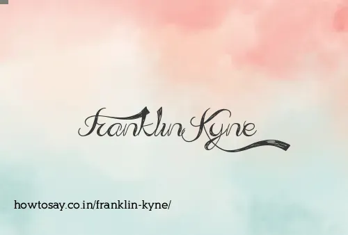 Franklin Kyne