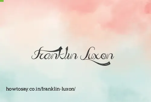 Franklin Luxon