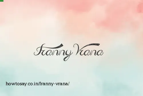 Franny Vrana