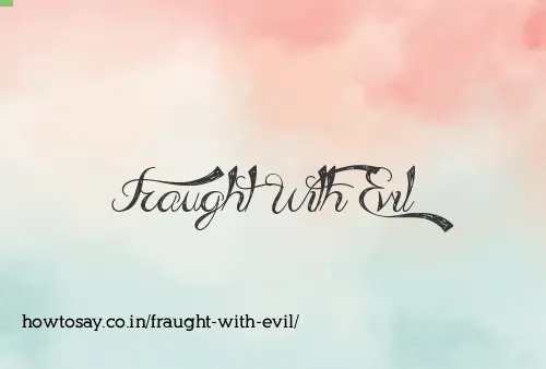 Fraught With Evil