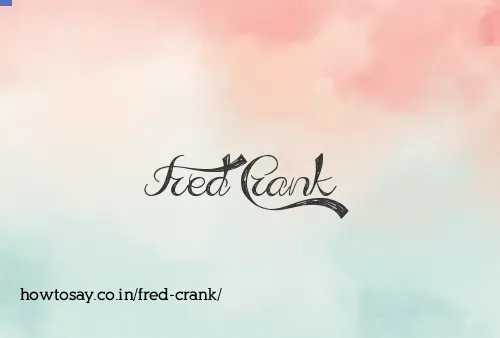 Fred Crank