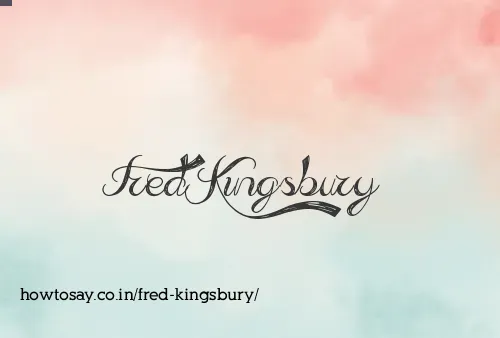 Fred Kingsbury
