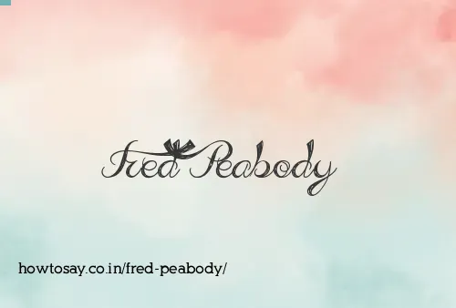 Fred Peabody