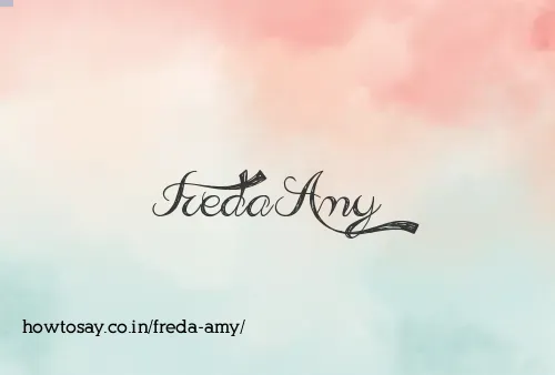Freda Amy