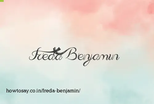 Freda Benjamin