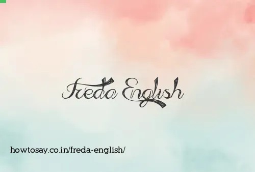 Freda English
