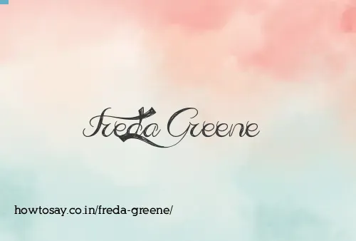 Freda Greene