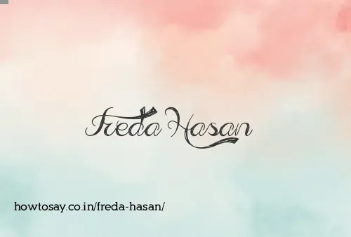 Freda Hasan