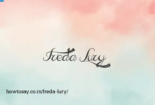 Freda Lury