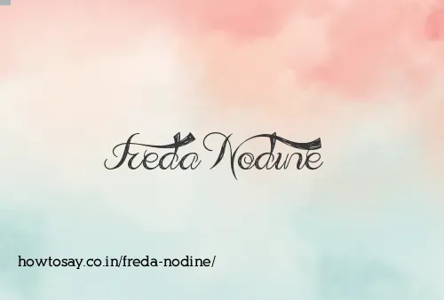 Freda Nodine