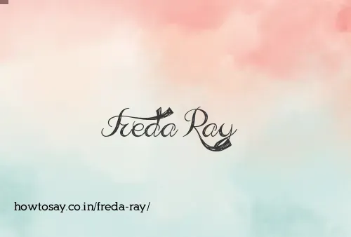 Freda Ray