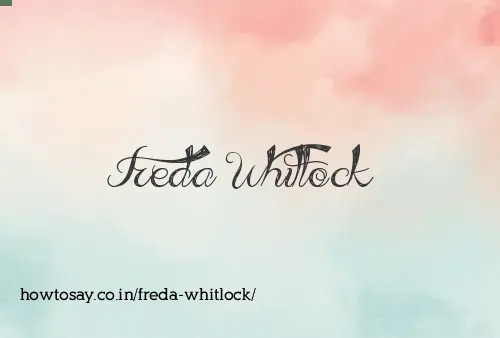 Freda Whitlock