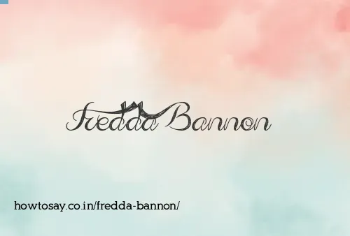 Fredda Bannon
