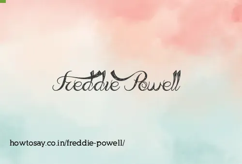 Freddie Powell