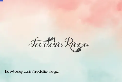 Freddie Riego