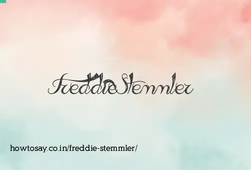 Freddie Stemmler