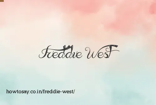 Freddie West