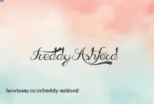 Freddy Ashford