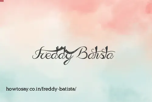 Freddy Batista