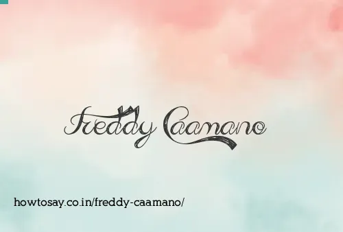 Freddy Caamano