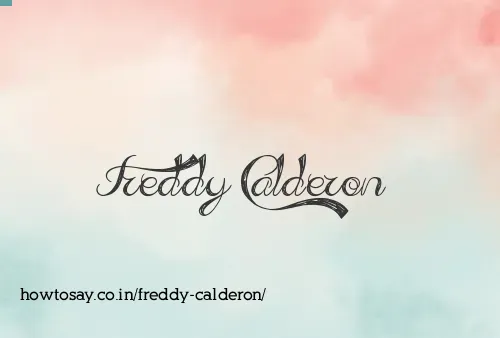 Freddy Calderon