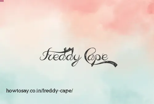 Freddy Cape