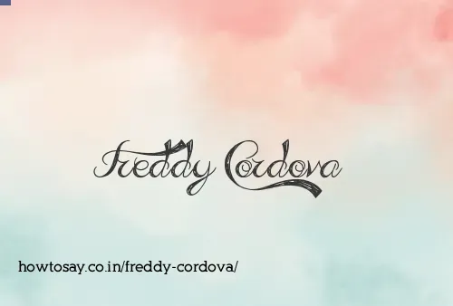 Freddy Cordova