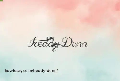 Freddy Dunn