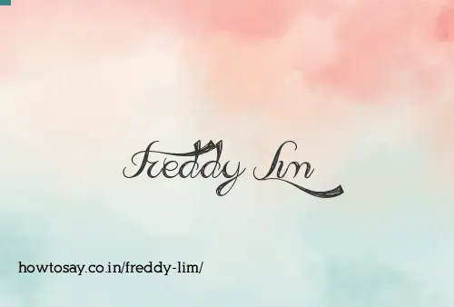 Freddy Lim