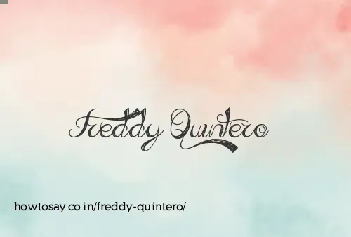 Freddy Quintero