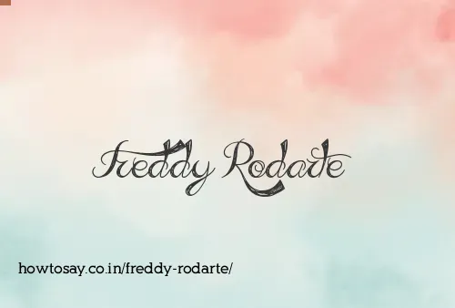 Freddy Rodarte