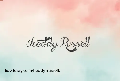 Freddy Russell