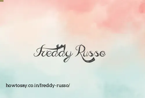 Freddy Russo