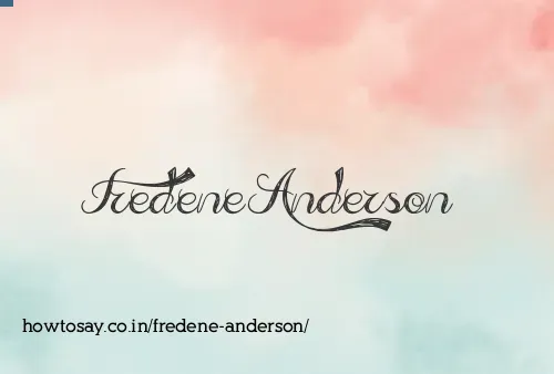 Fredene Anderson